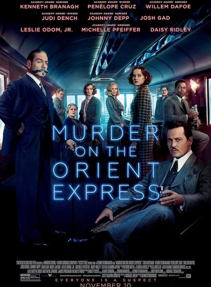فیلم Murder on the Orient Express 2017 | قتل در قطار سریع السیر شرق
